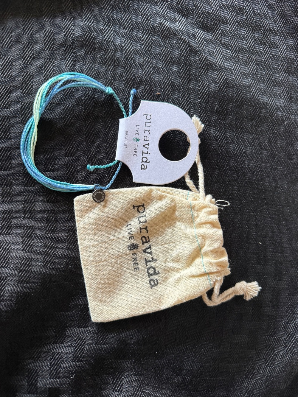 Pura Vida Bracelet Set in Aqua & Light Blue by Pura Vida